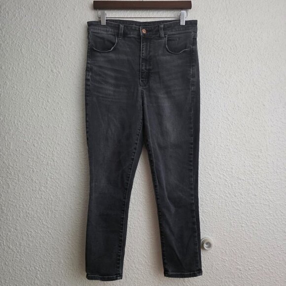 American Eagle Next Level Stretch Highest Rise Jeggings Women's 12 Short - Picture 1 of 7